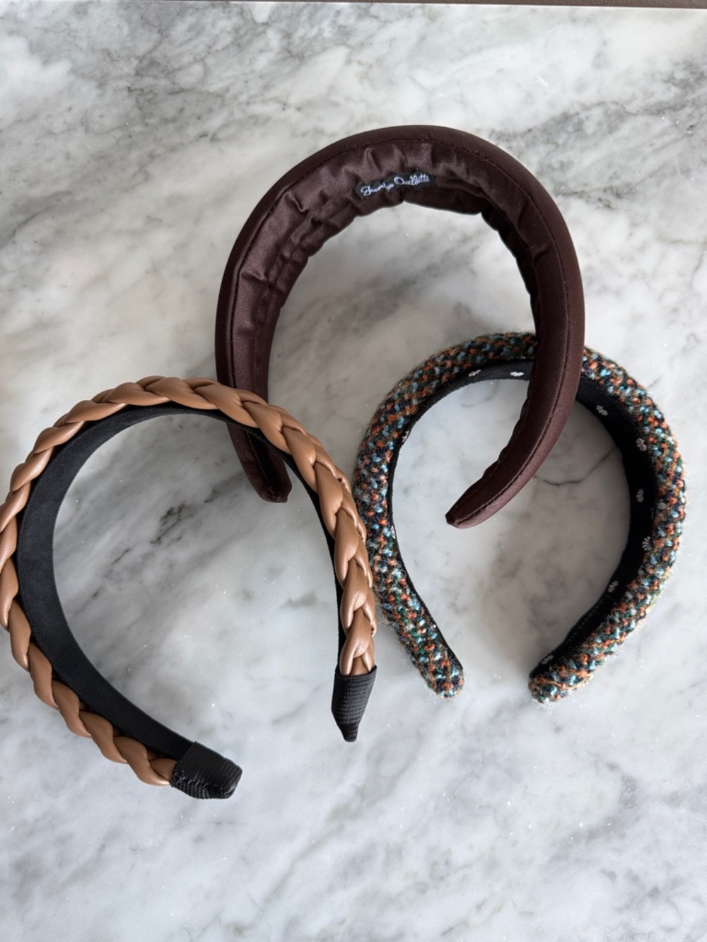 Lot of 3 chic headbands